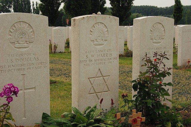 A Jewish headstone