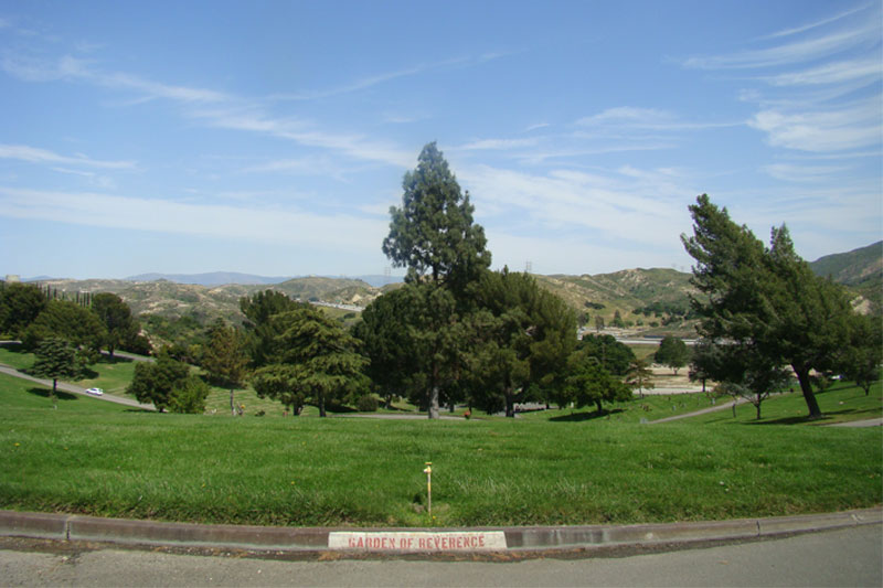 Two grave spaces in Garden of Reverence