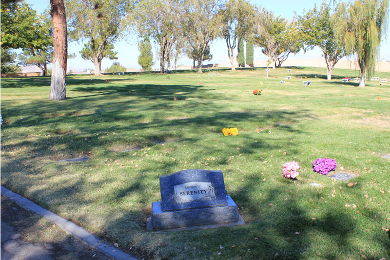 Grave space in Garden of Serenity