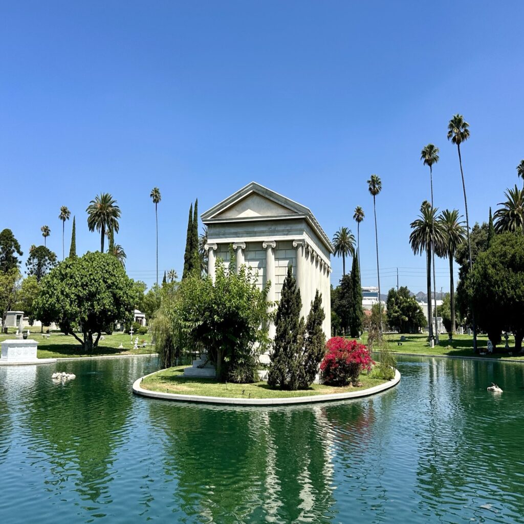 Hollywood Forever Lake