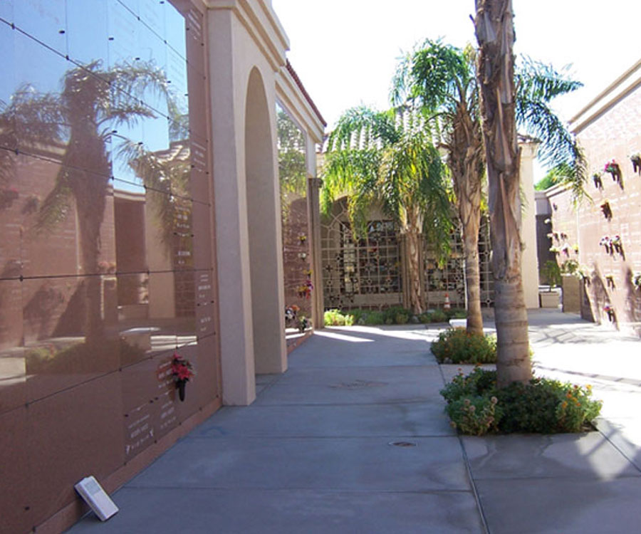 Plot in Faith and Hope at Forest Lawn Cathedral City Mausoleum - BAYER ...