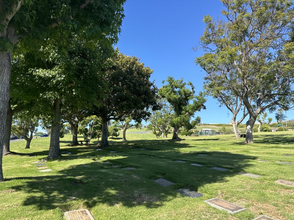 Vista del Mar, Pacific View Memorial Park