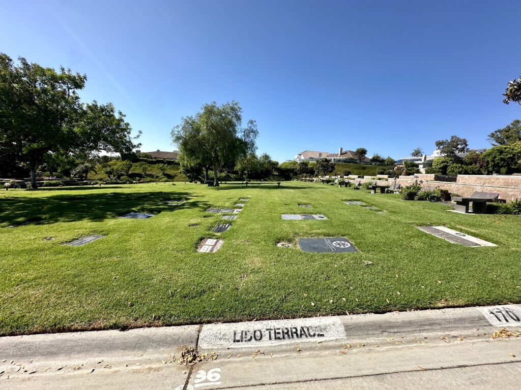 Lido Terrace, Pacific View Memorial Park