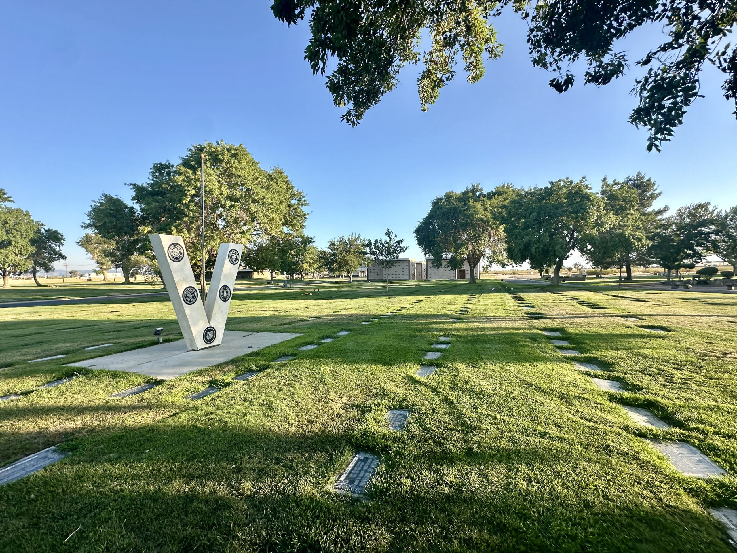 Grave Space in Veteran’s Area of Rose Lawn