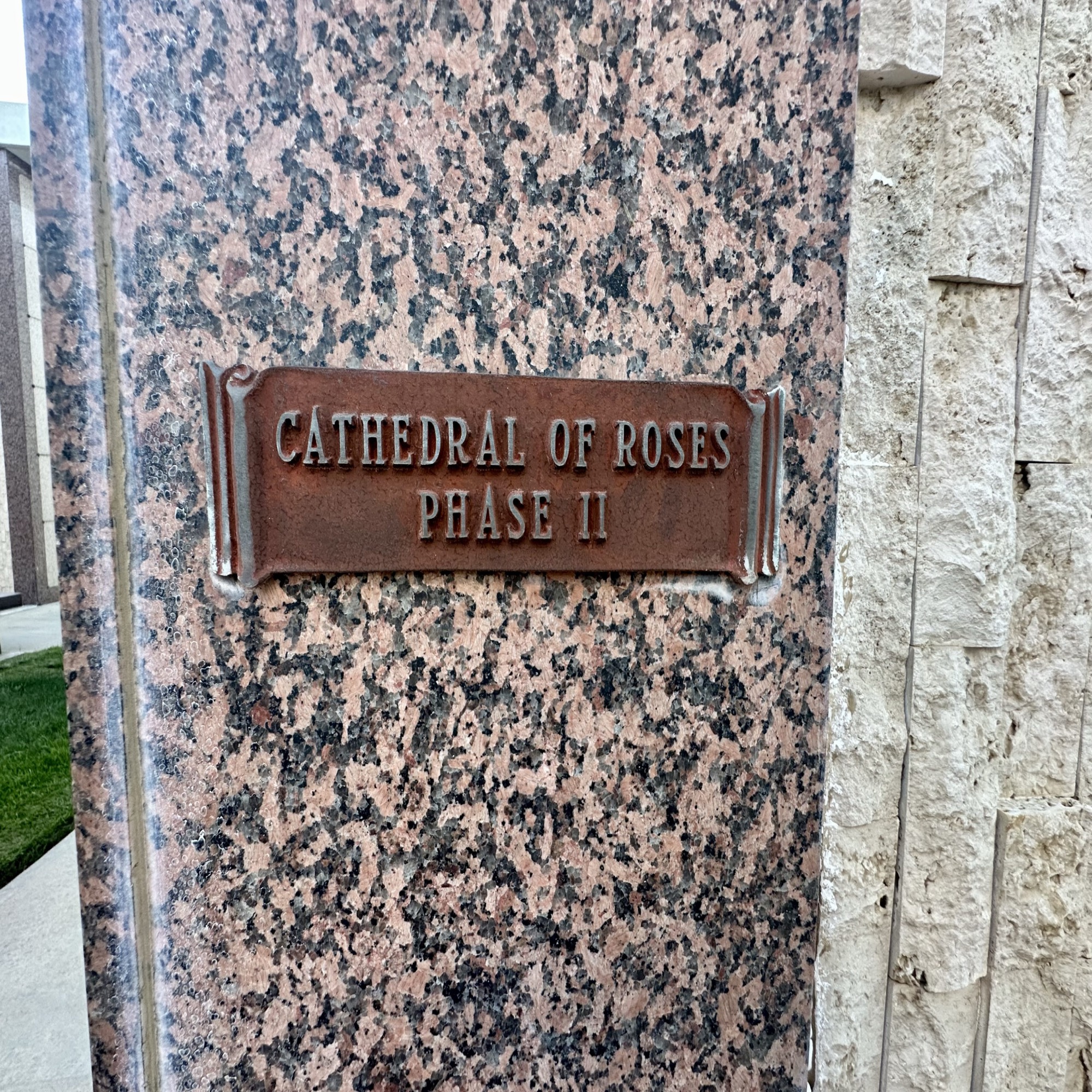 Niche in Cathedral of Roses II