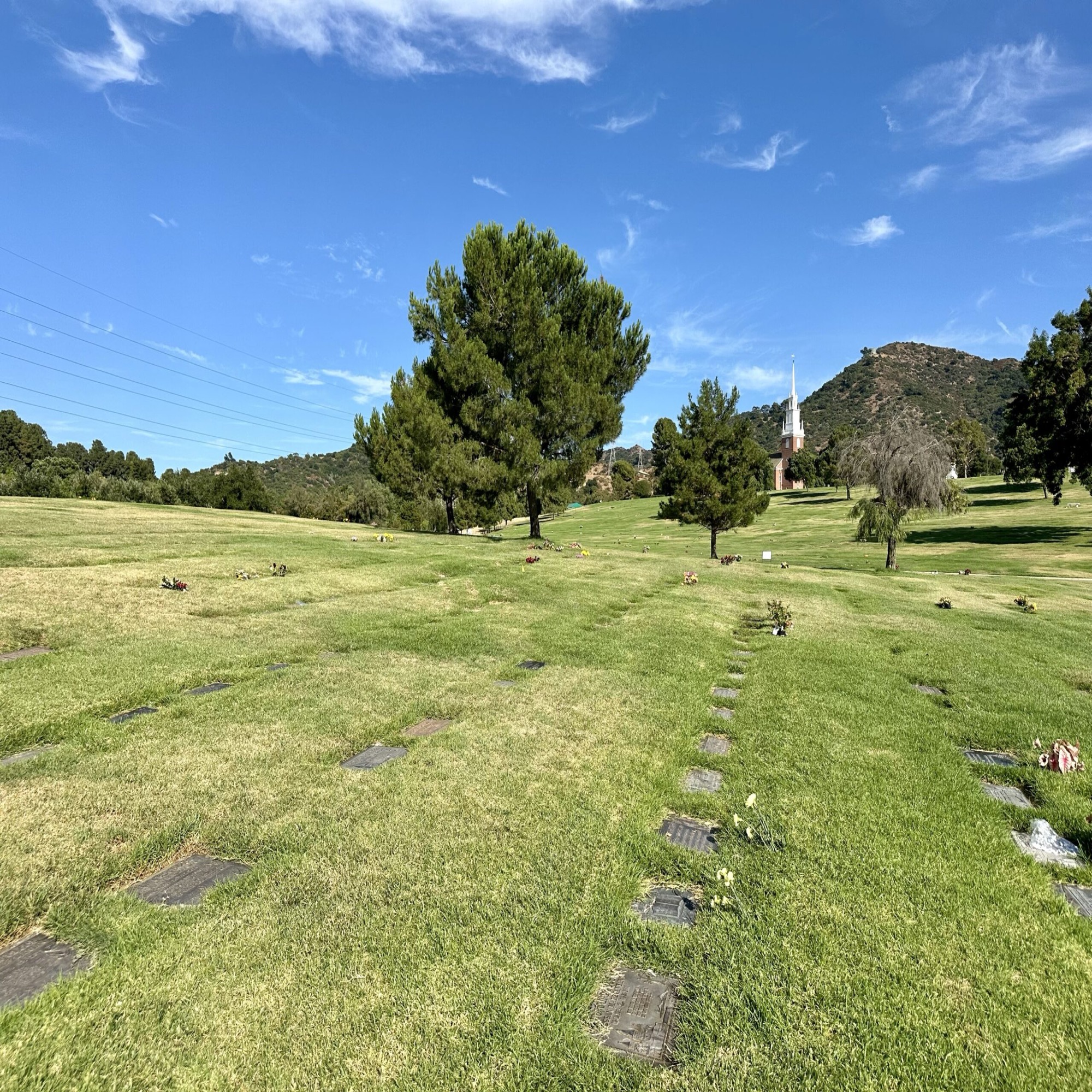 Grave space in Vale of Hope