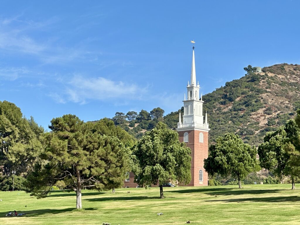 Forest Lawn Hollywood Hills Old North Church