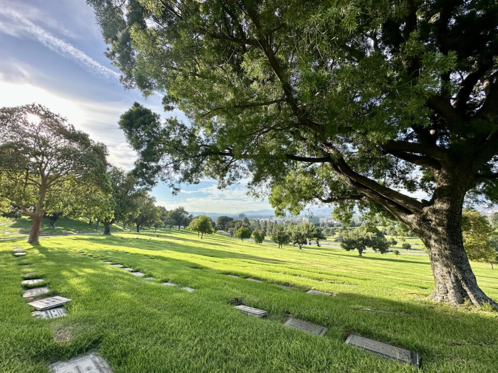 Murmuring Trees, Forest Lawn Hollywood Hills