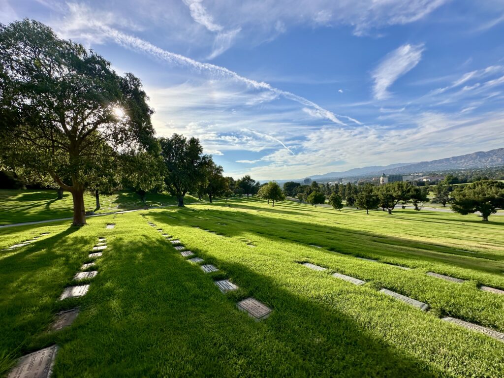 Murmuring Trees, Forest Lawn Hollywood Hills