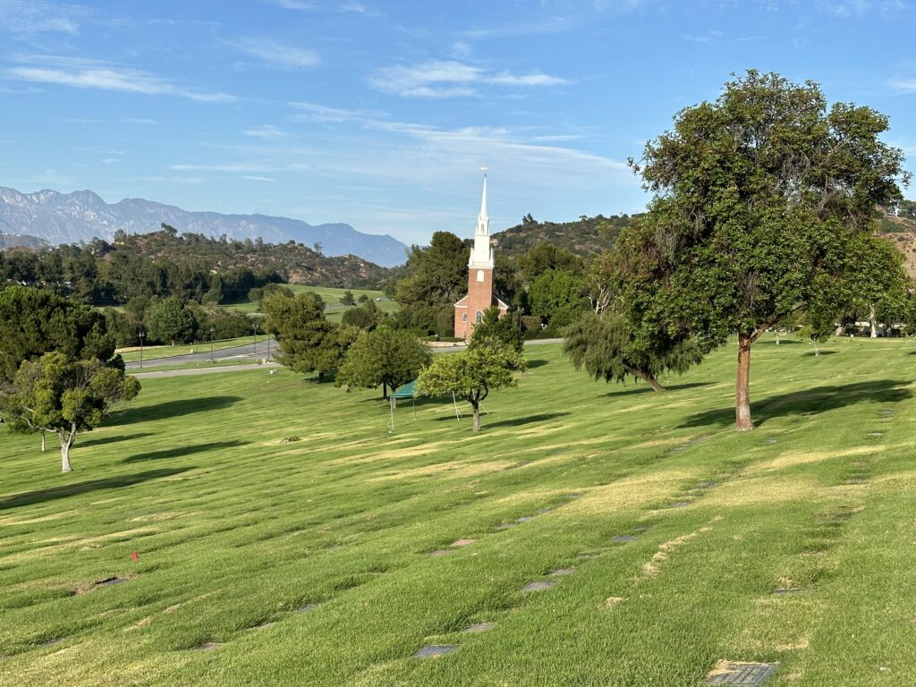 Murmuring Trees, Forest Lawn Hollywood Hills