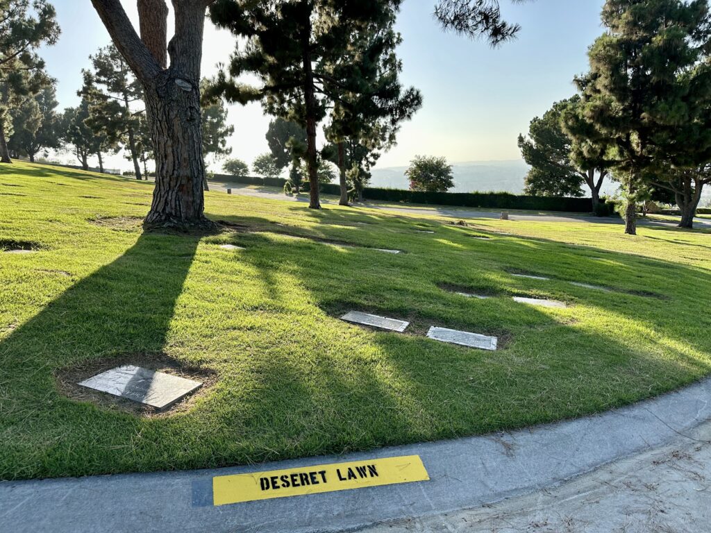 Deseret Lawn, Rose Hills Memorial Park