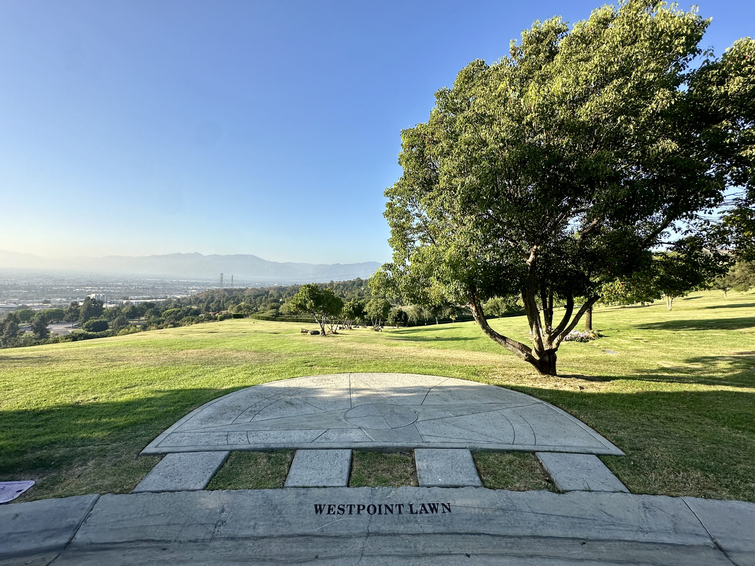 Two grave spaces in Westpoint Lawn