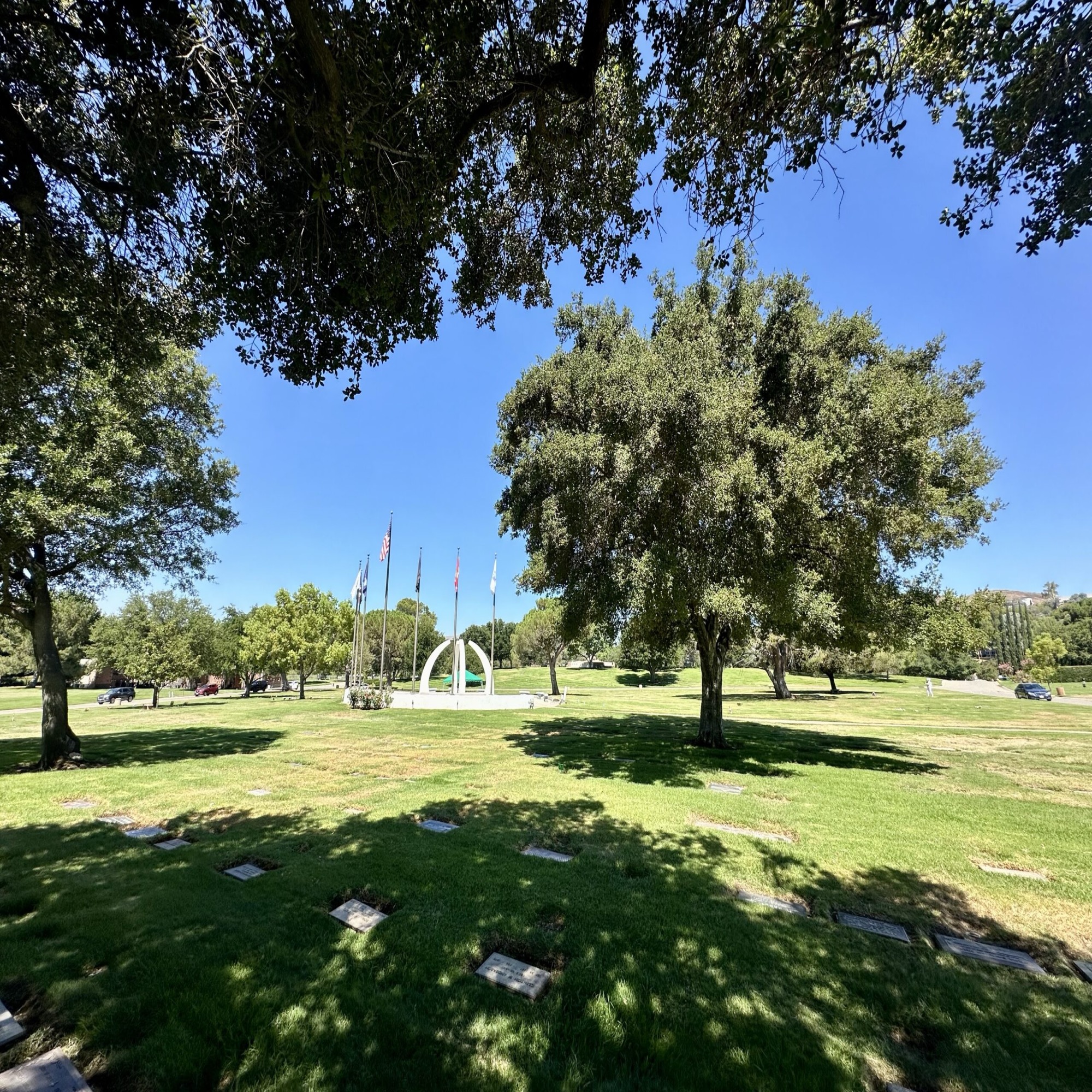 Double grave in Garden of Valor