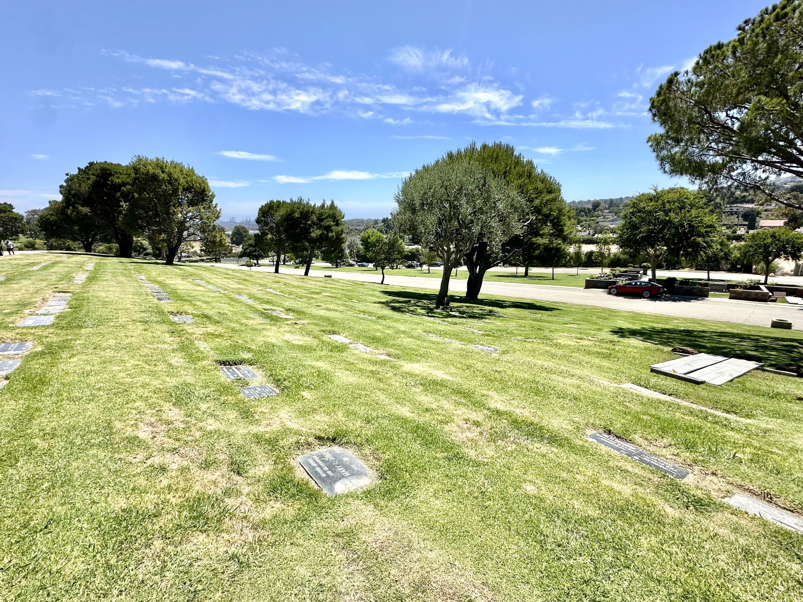 Double grave in Lakeview Lawn