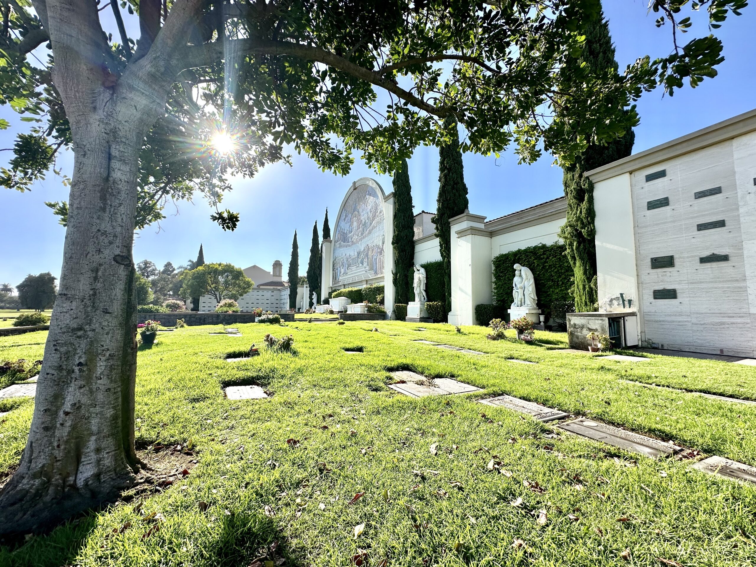 Companion wall crypt  in the Gardens of Sacrament