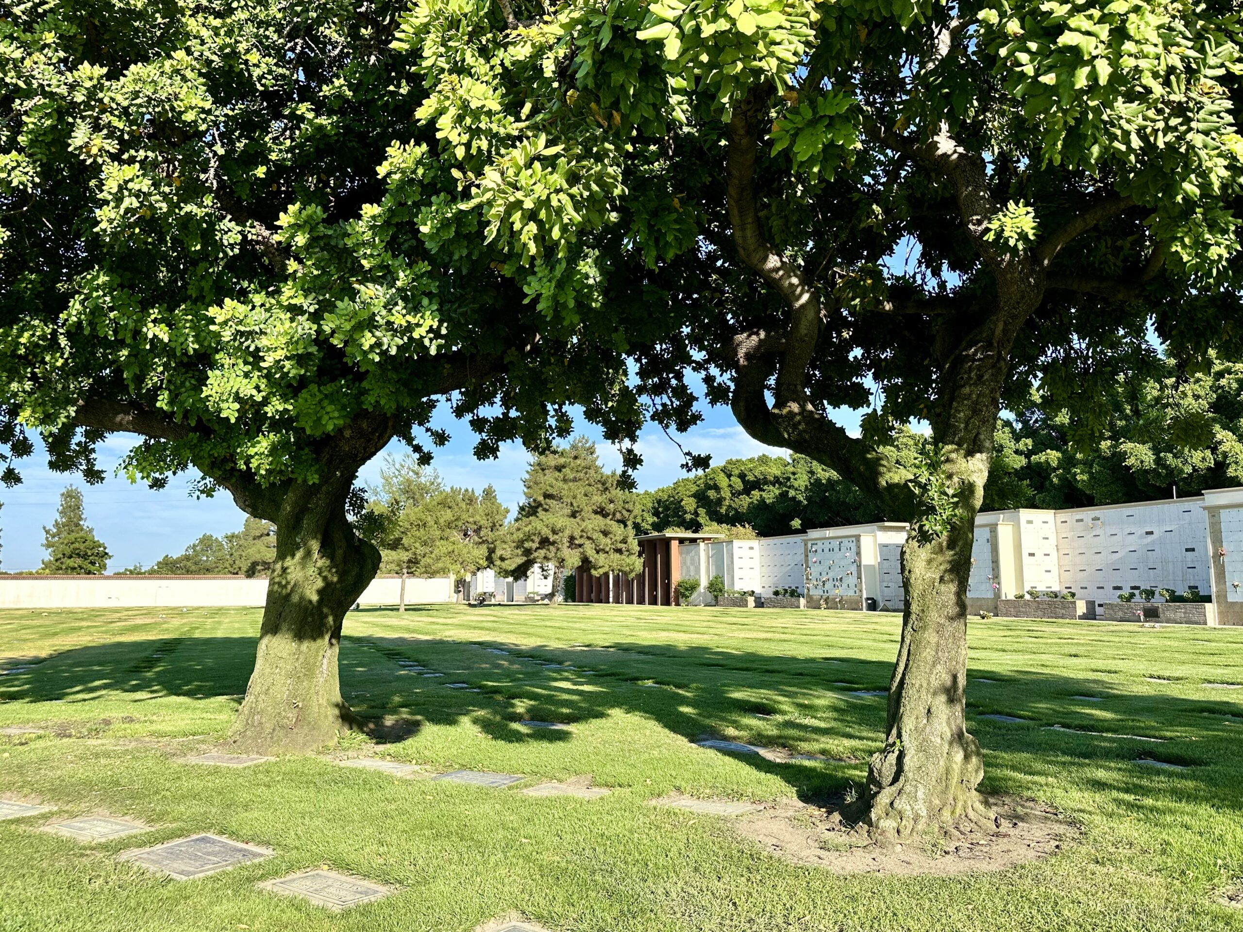 Double grave in California Gardens