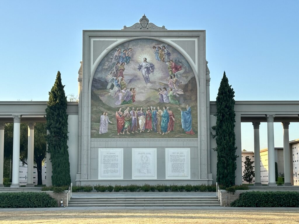 Ascension Mausoleum, Forest Lawn Cypress