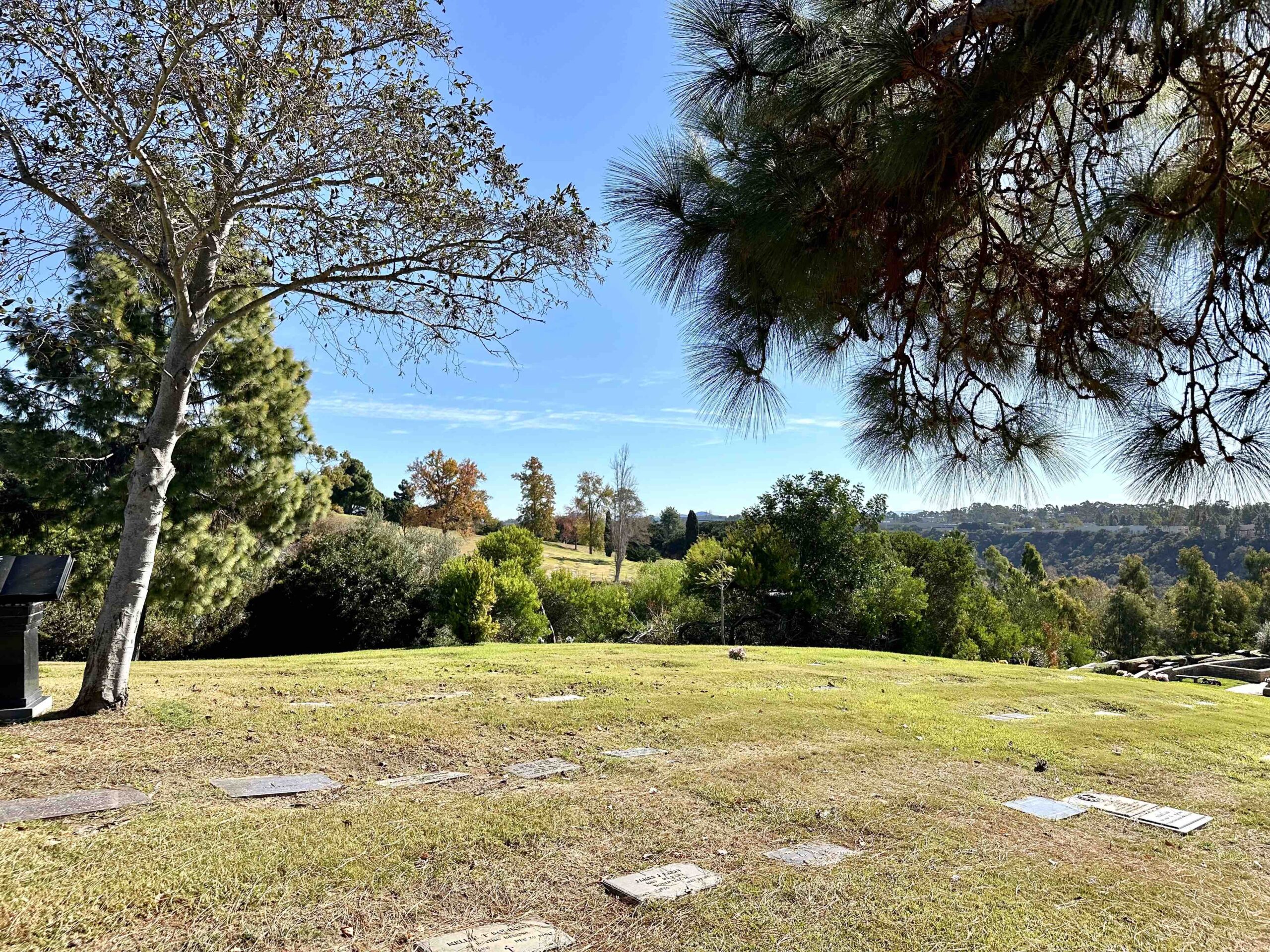 Two grave spaces in Garden of Honor