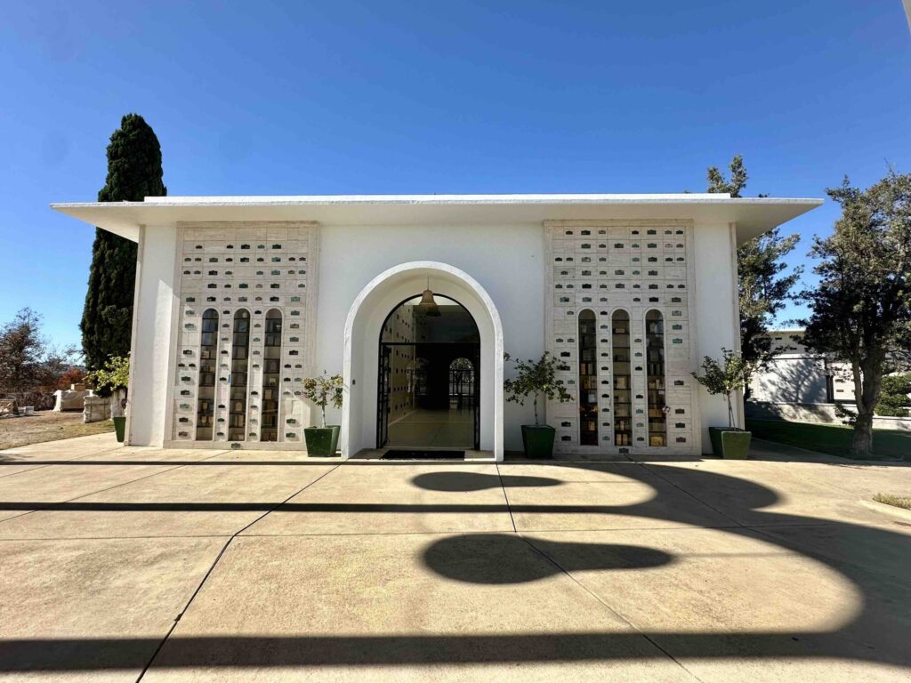 Bayer Cemetery Brokers El Camino Memorial Park Cemetery Mausoleum of the Bells Alcove of Love