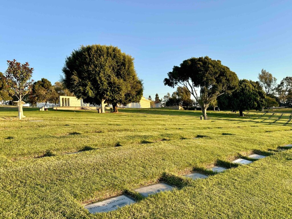 Bayer Cemetery Brokers Eternal Hills Memorial Park Oceanside Garden of Revelation