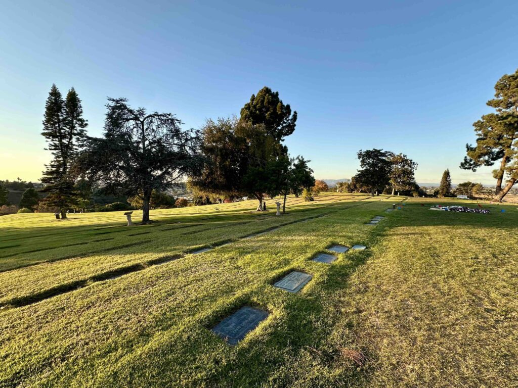 Bayer Cemetery Brokers Eternal Hills Memorial Park Oceanside Garden of Revelation