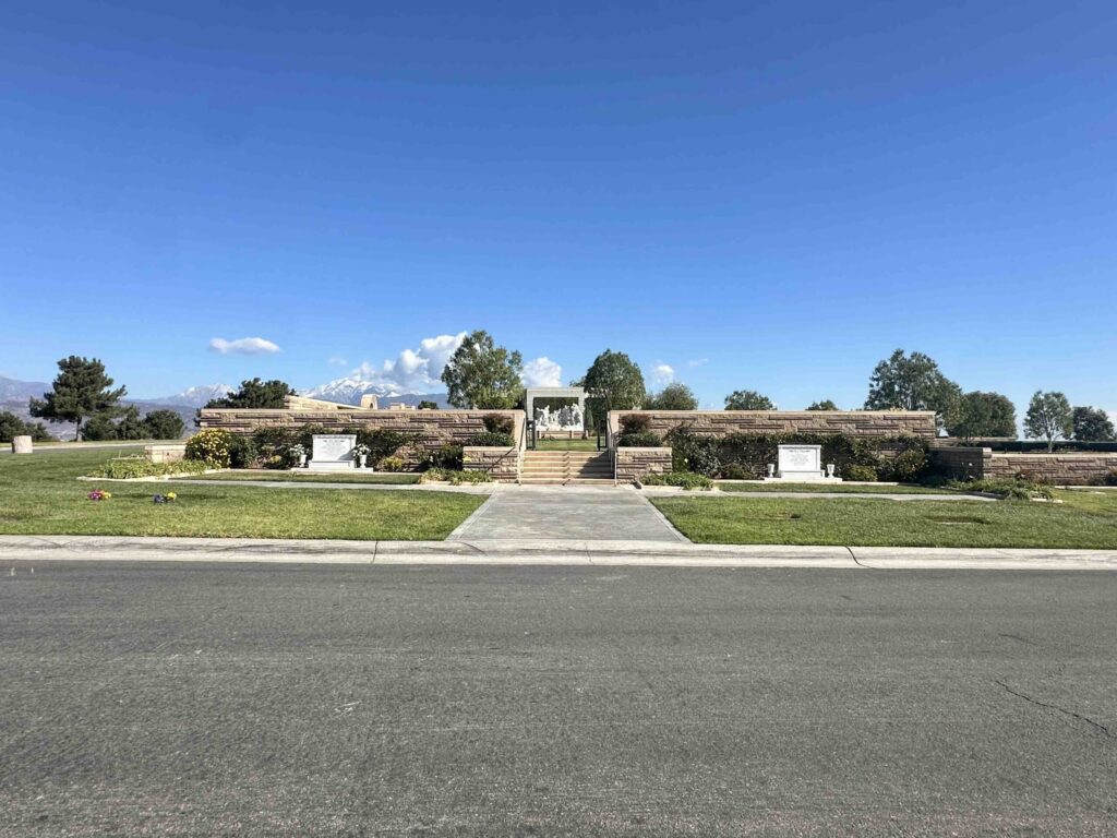 Bayer Cemetery Brokers Forest Lawn Covina Hills Family Love Section