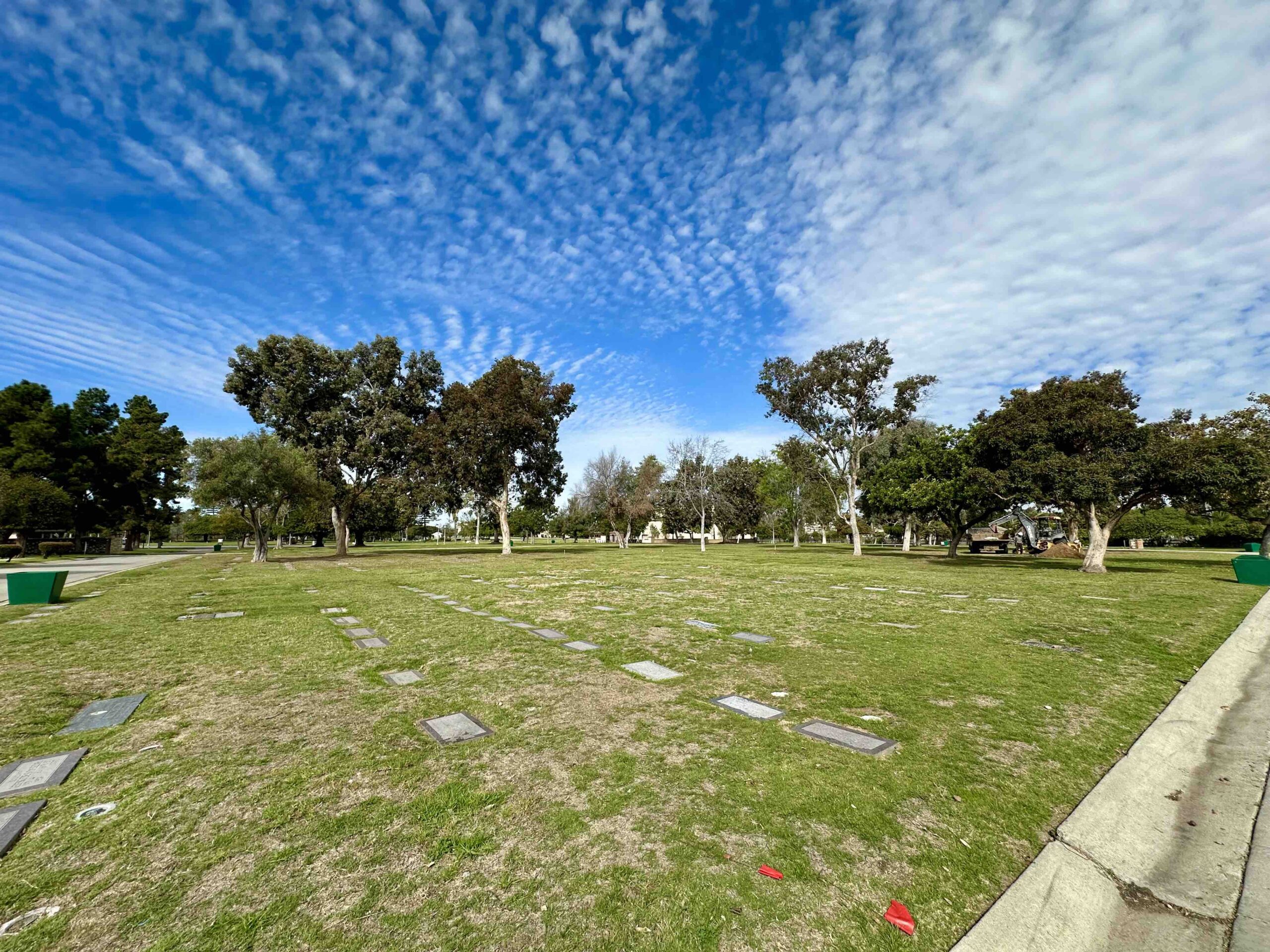 Grave space in the Garden of Hope