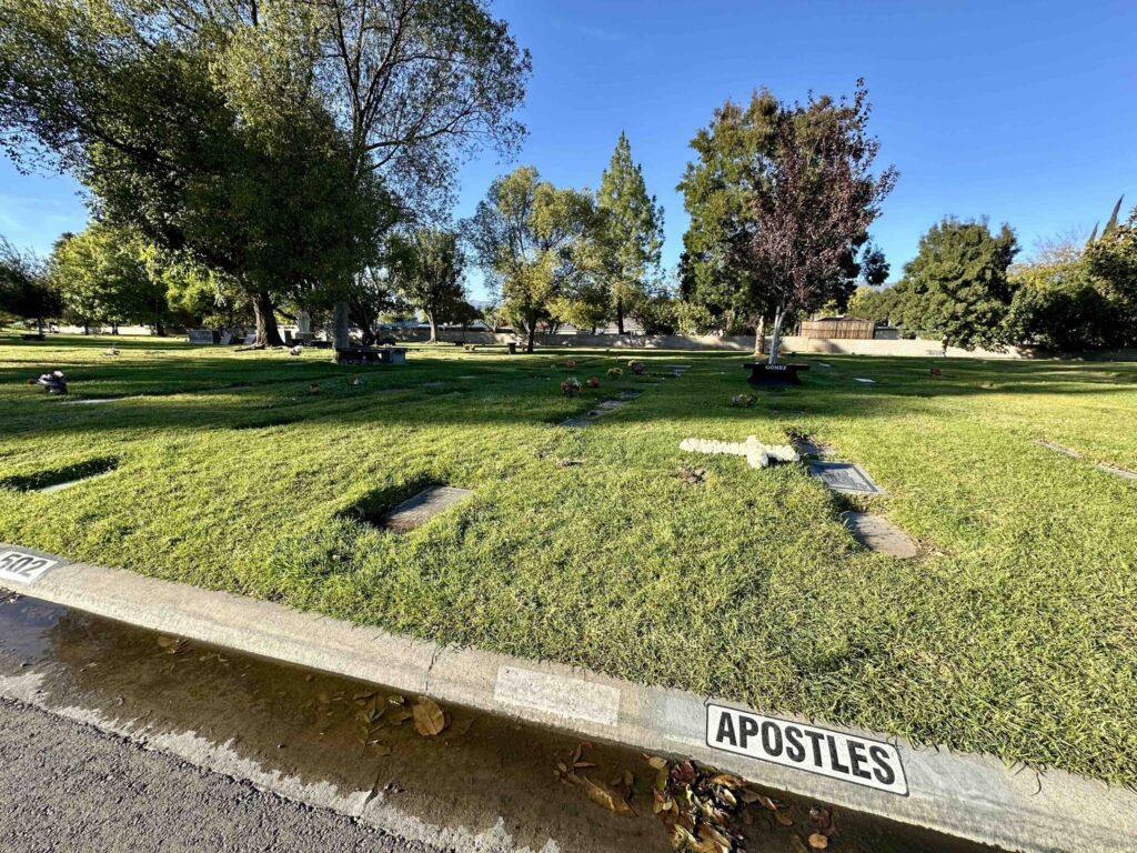 Bayer Cemetery Brokers Mountain View San Bernadino Cemetery Apostles