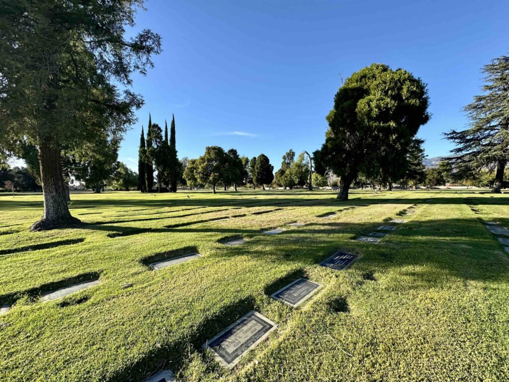 Bayer Cemetery Brokers Mountain View San Bernadino Cemetery Iris