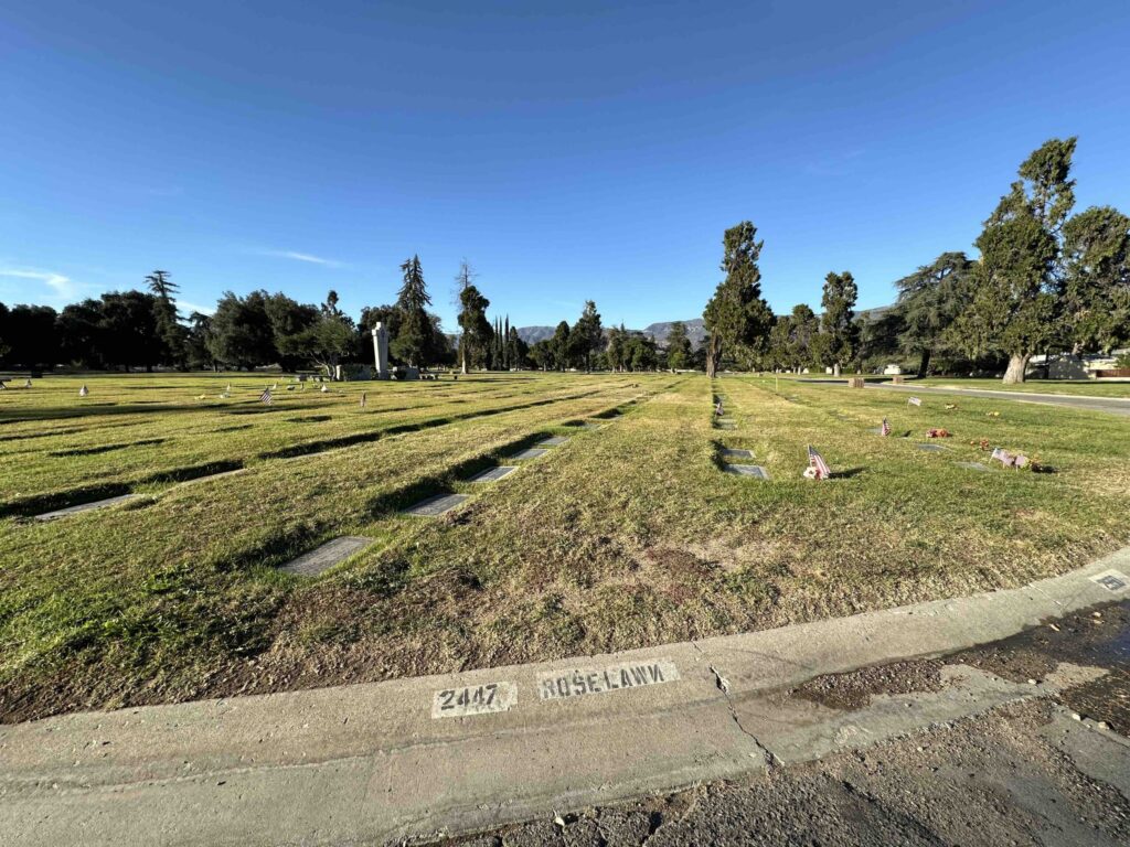 Bayer Cemetery Brokers Mountain View San Bernadino Cemetery Rose Lawn