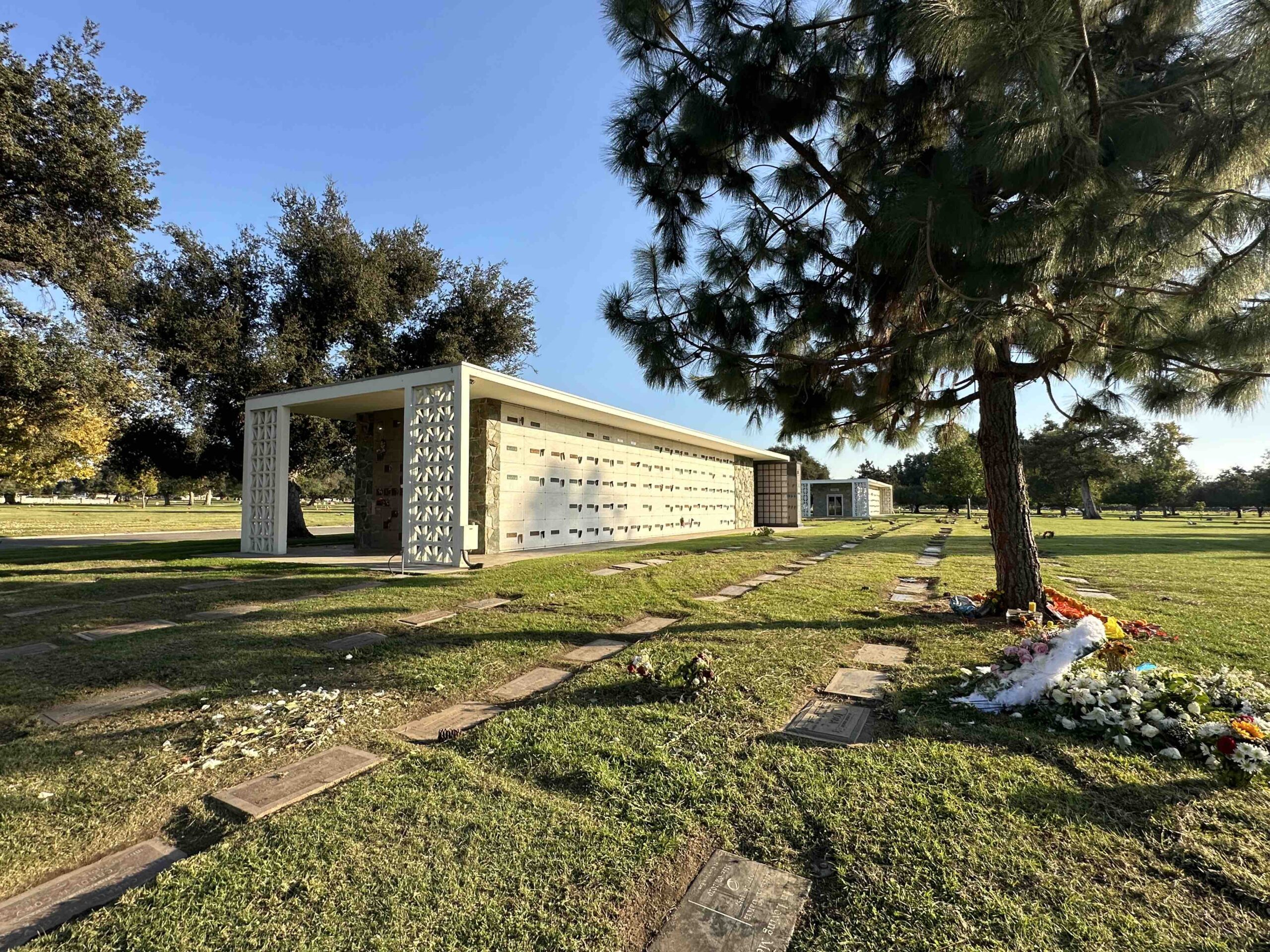 Three grave spaces in Garden of Devotion