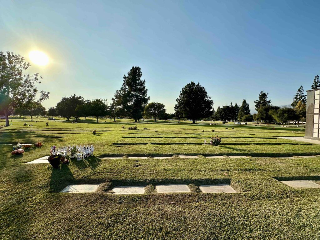 Bayer Cemetery Brokers Oakdale Memorial Park Glendora Garden of Devotion