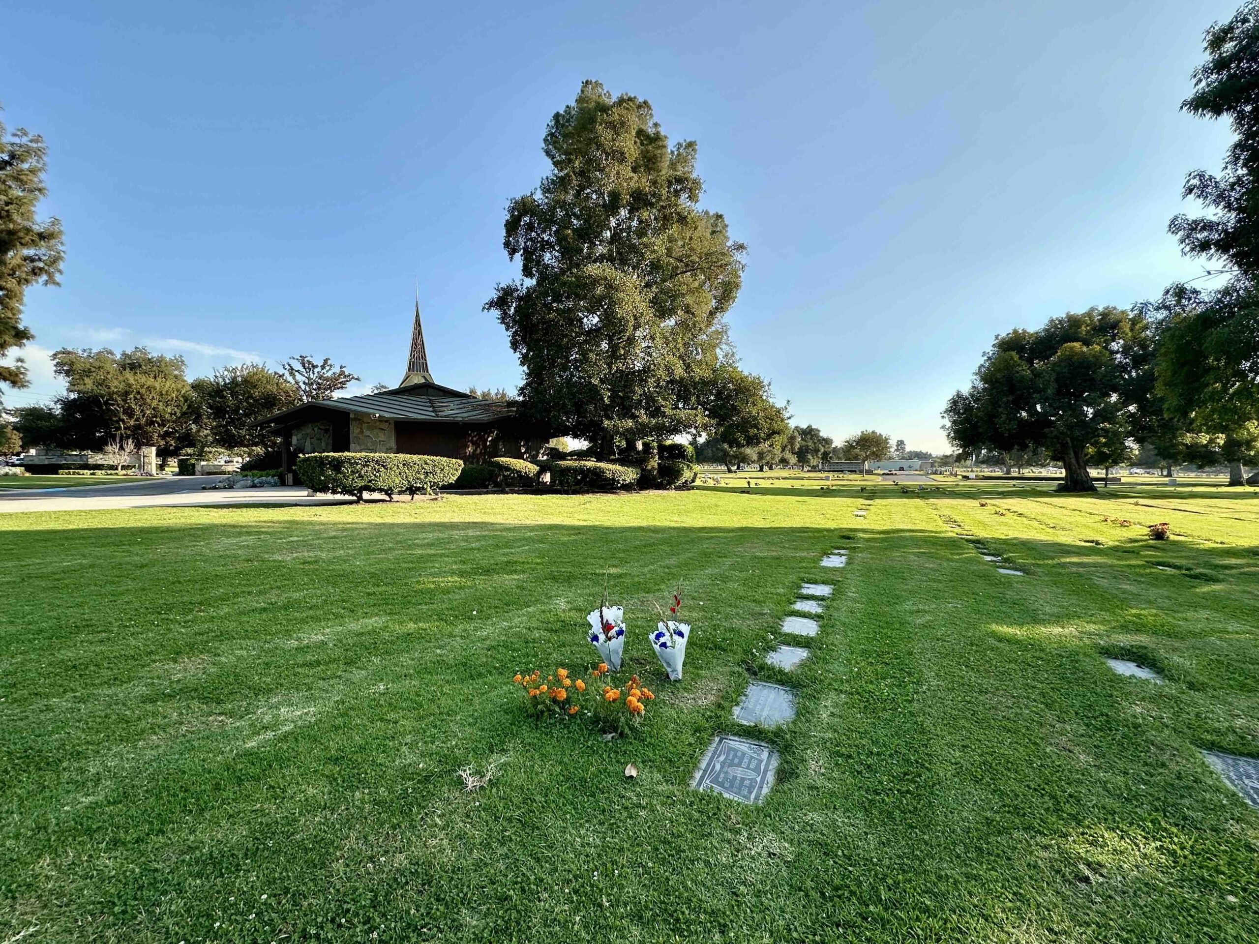 Two grave spaces in Maple Lawn