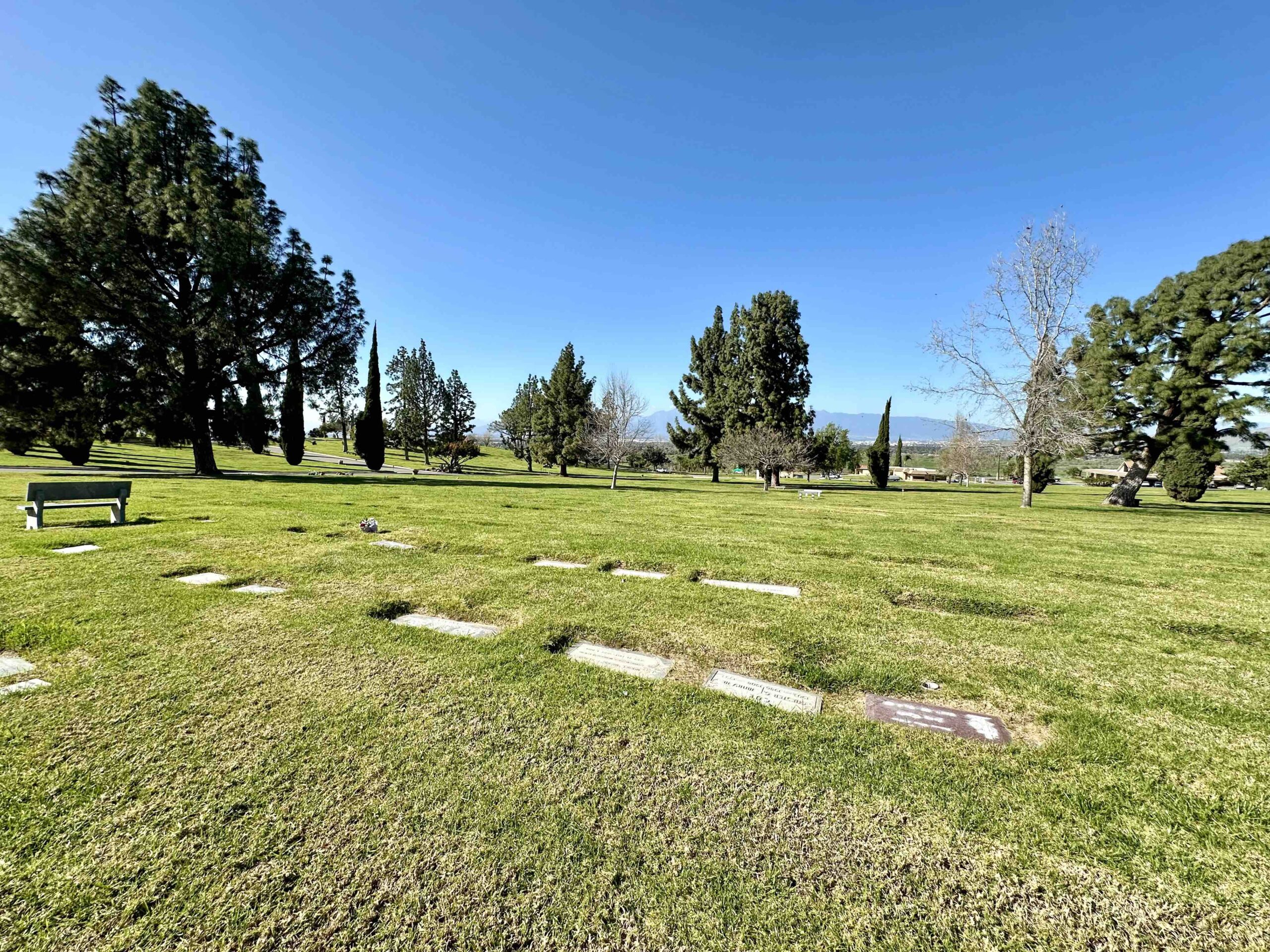 Three grave spaces together in Vesperland