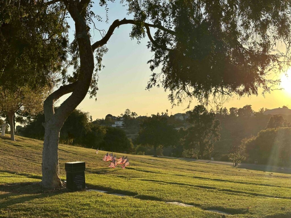 Bayer Cemetery Brokers Eternal Hills Memorial Park Oceanside View from Adoration