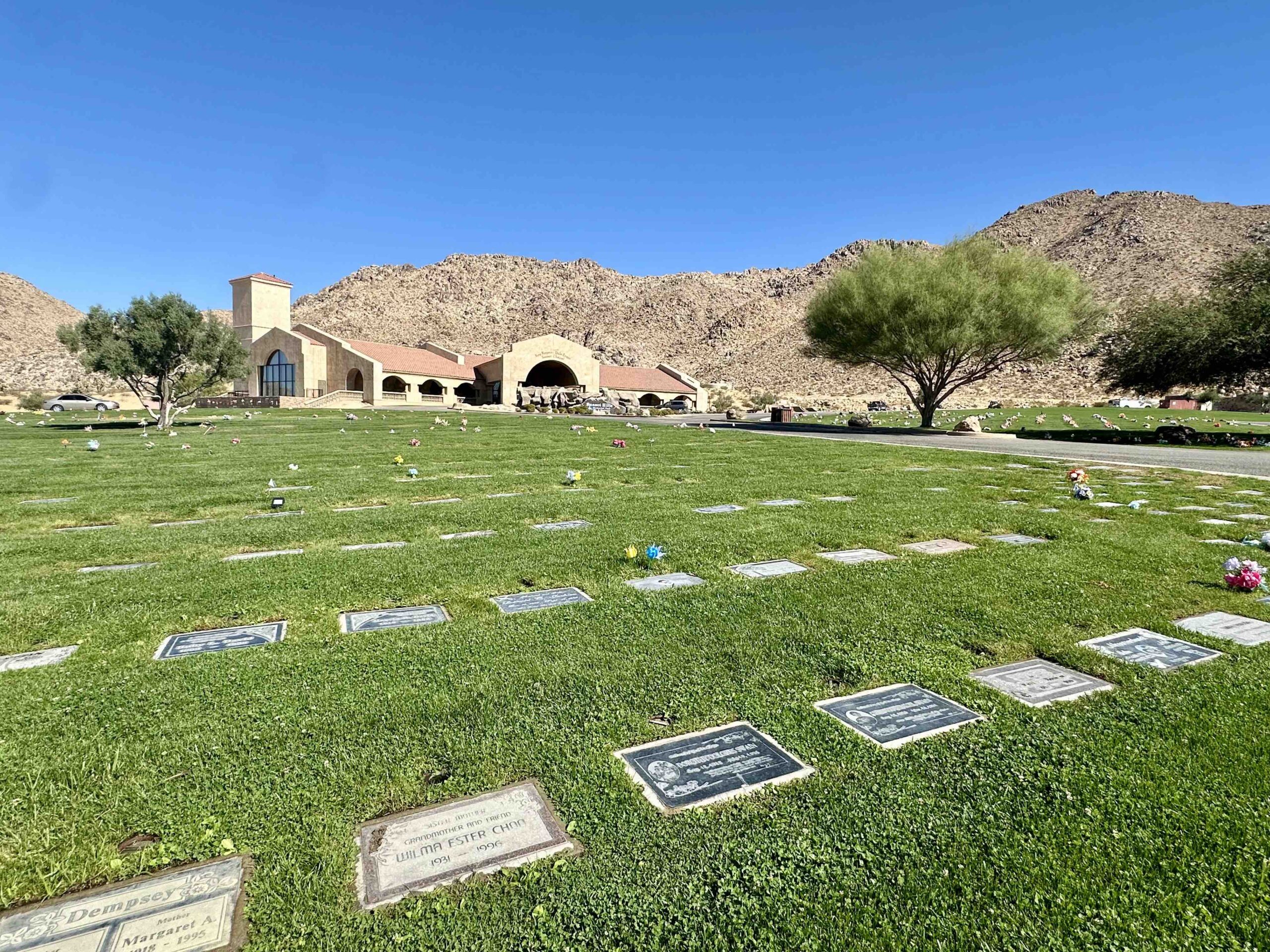 Grave space in Catholic Section of Sunset Ridge