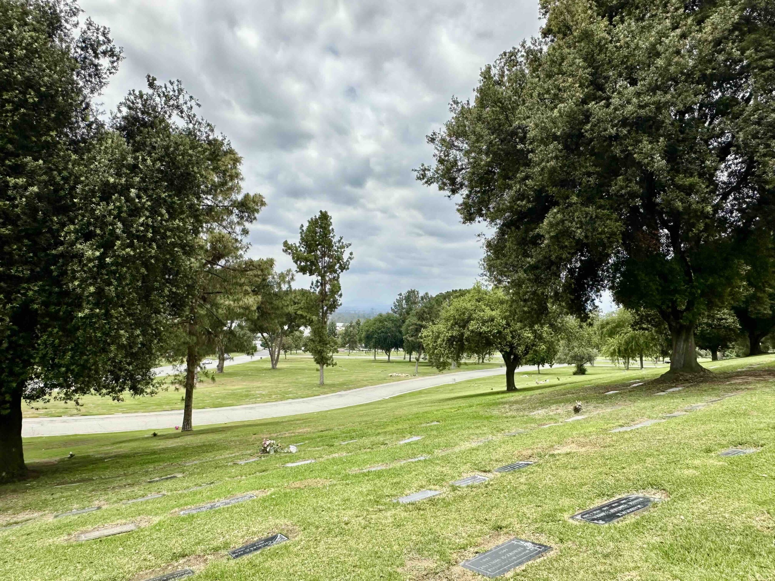 Two grave spaces in Garden of Memories