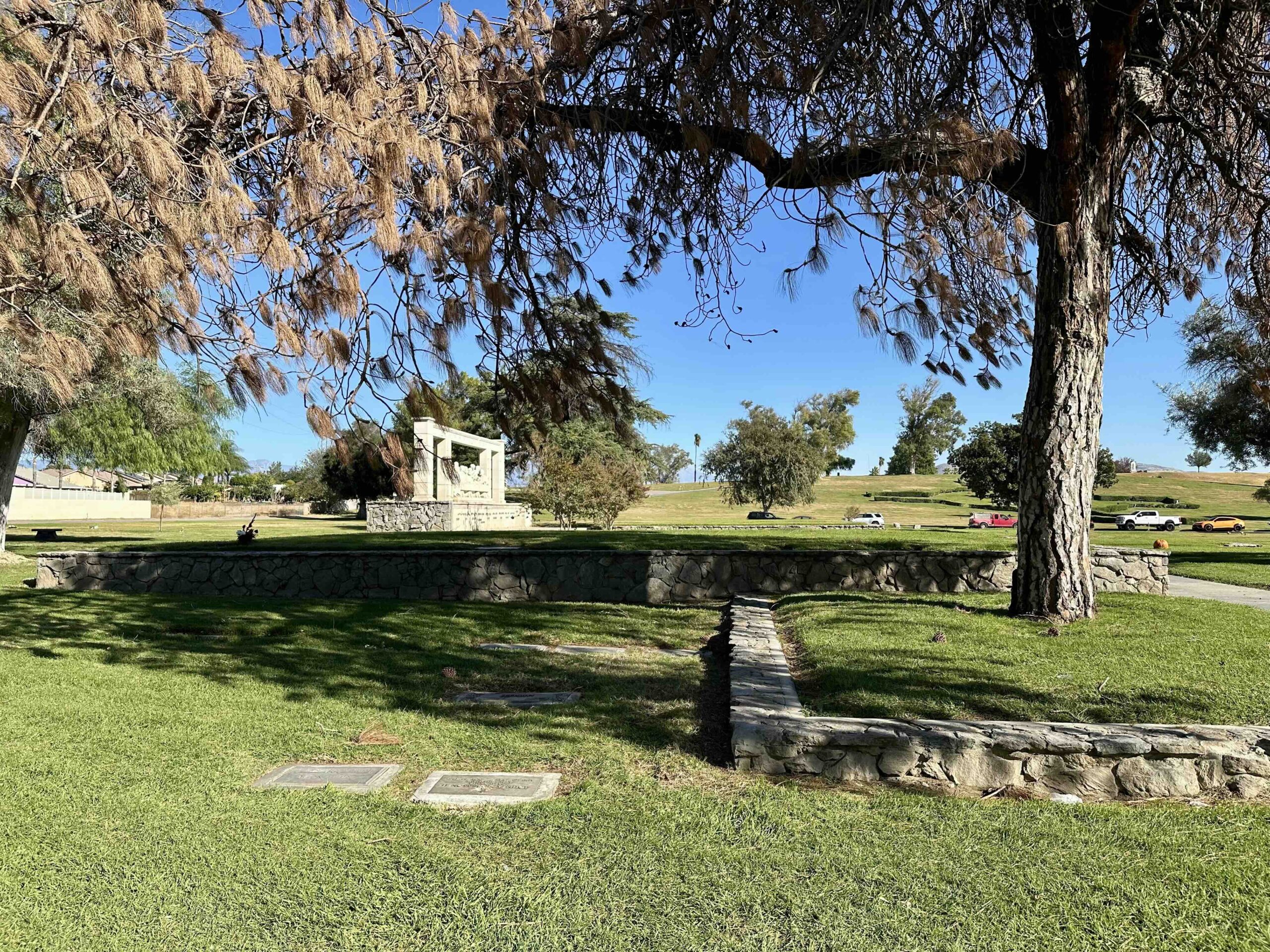Grave space in Garden of the Last Supper