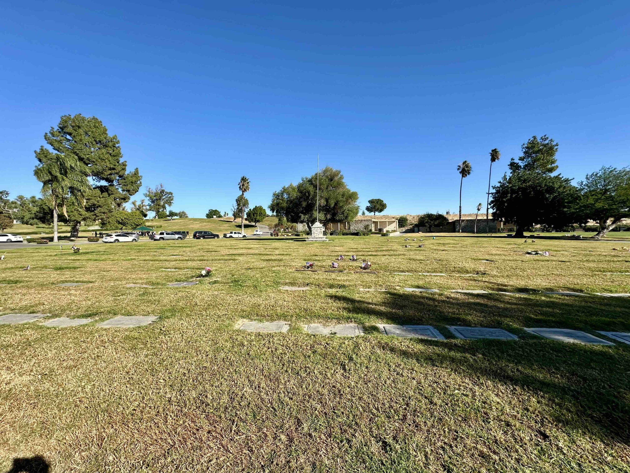 Grave space in Veterans Circle