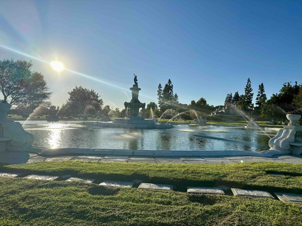 Valhalla Memorial Park North Hollywood Lake Bayer Cemetery Brokers