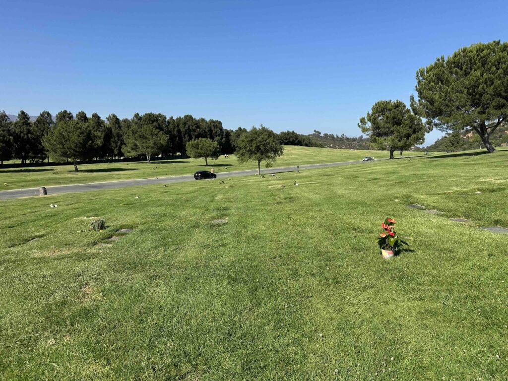 Peaceful Memory Forest Lawn Memorial Park Hollywood Hills-Bayer Cemetery Brokers