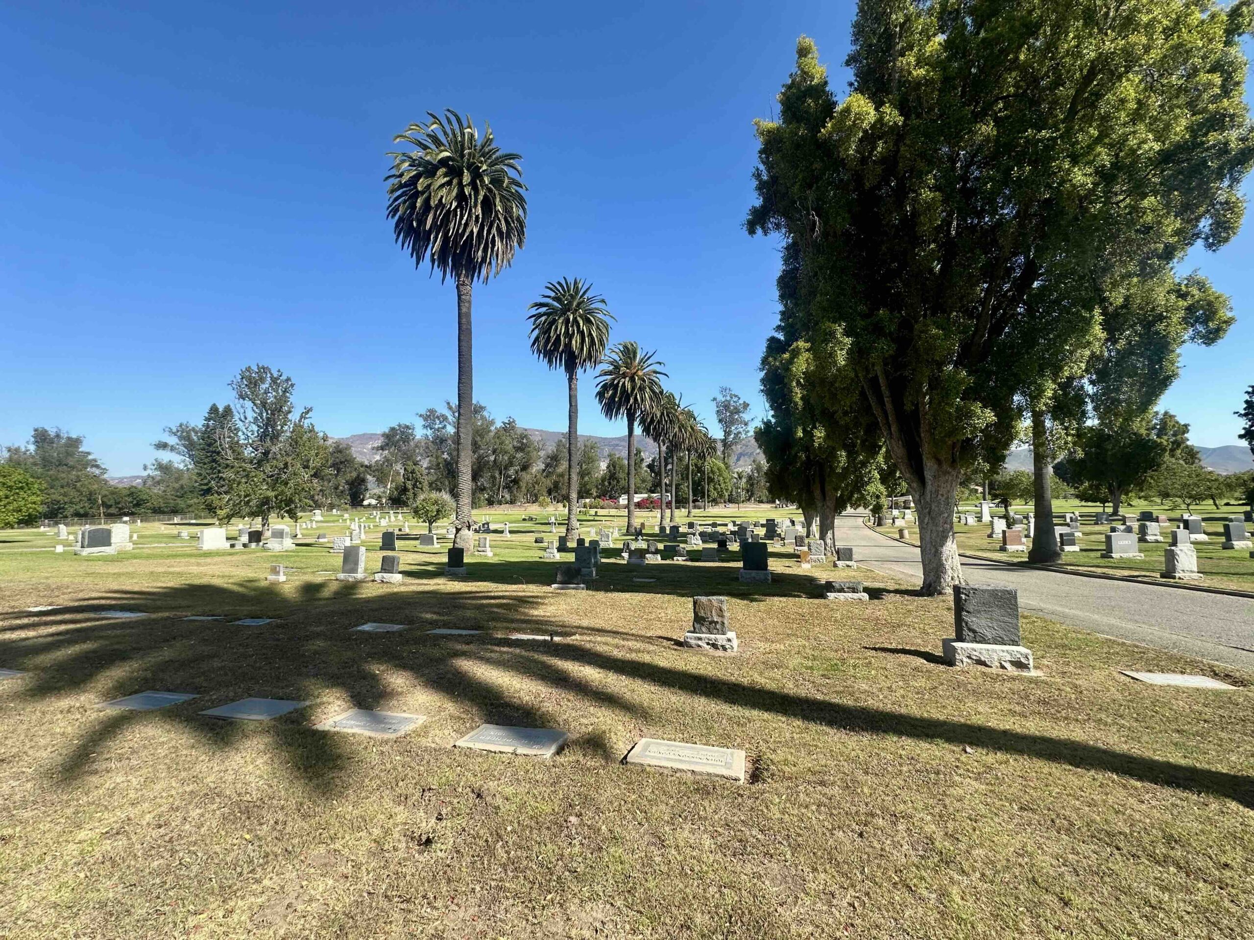 Grave space in Section R, North