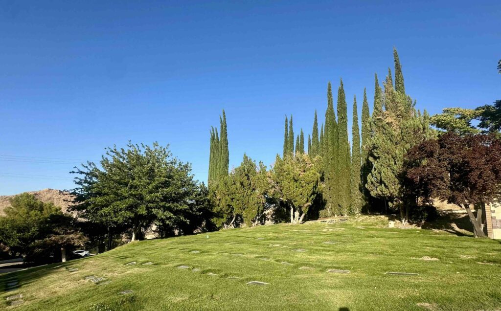 View of Victor Valley Memorial Park Victorville Bayer Cemetery Brokers