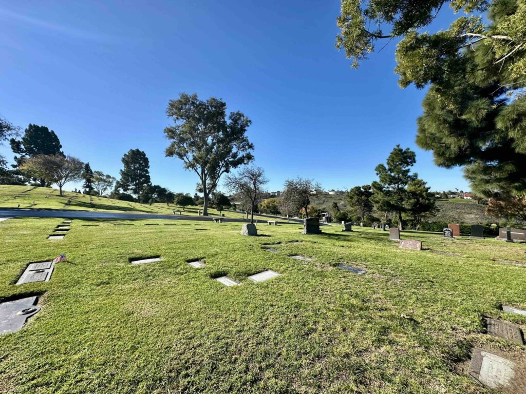 Adoration Lawn at Eternal Hills Memorial Park Oceanside - Bayer Cemetery Brokers