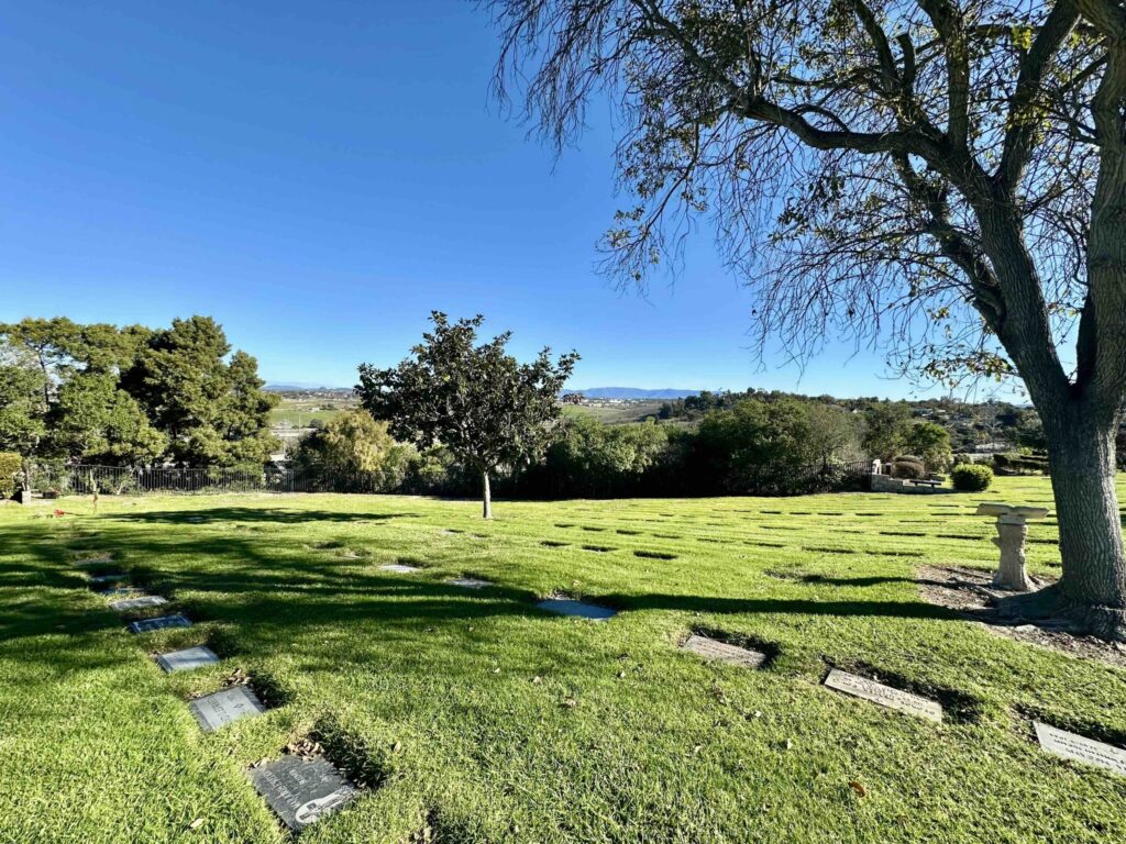Adoration Lawn at Eternal Hills Memorial Park Oceanside - Bayer Cemetery Brokers