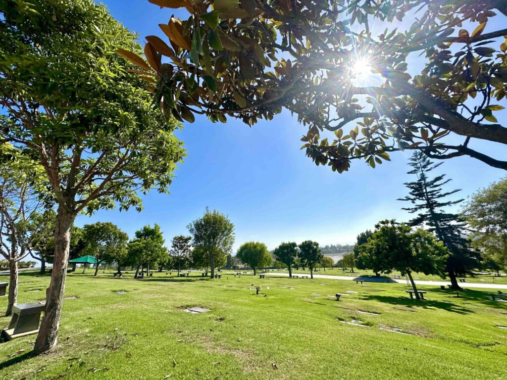 Pacific View Memorial Park Cemetery Corona Del Mar Newport Vista Cemetery Brokers