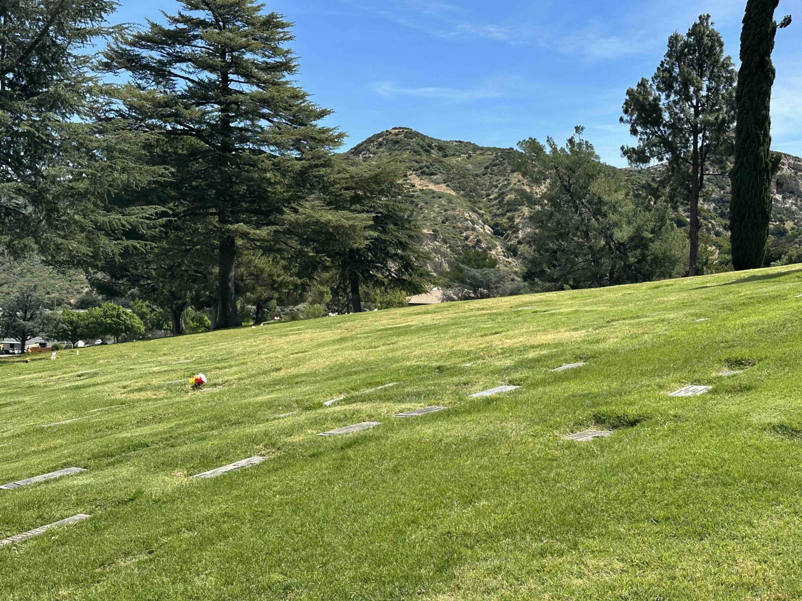 Two grave spaces in Garden of Reverence