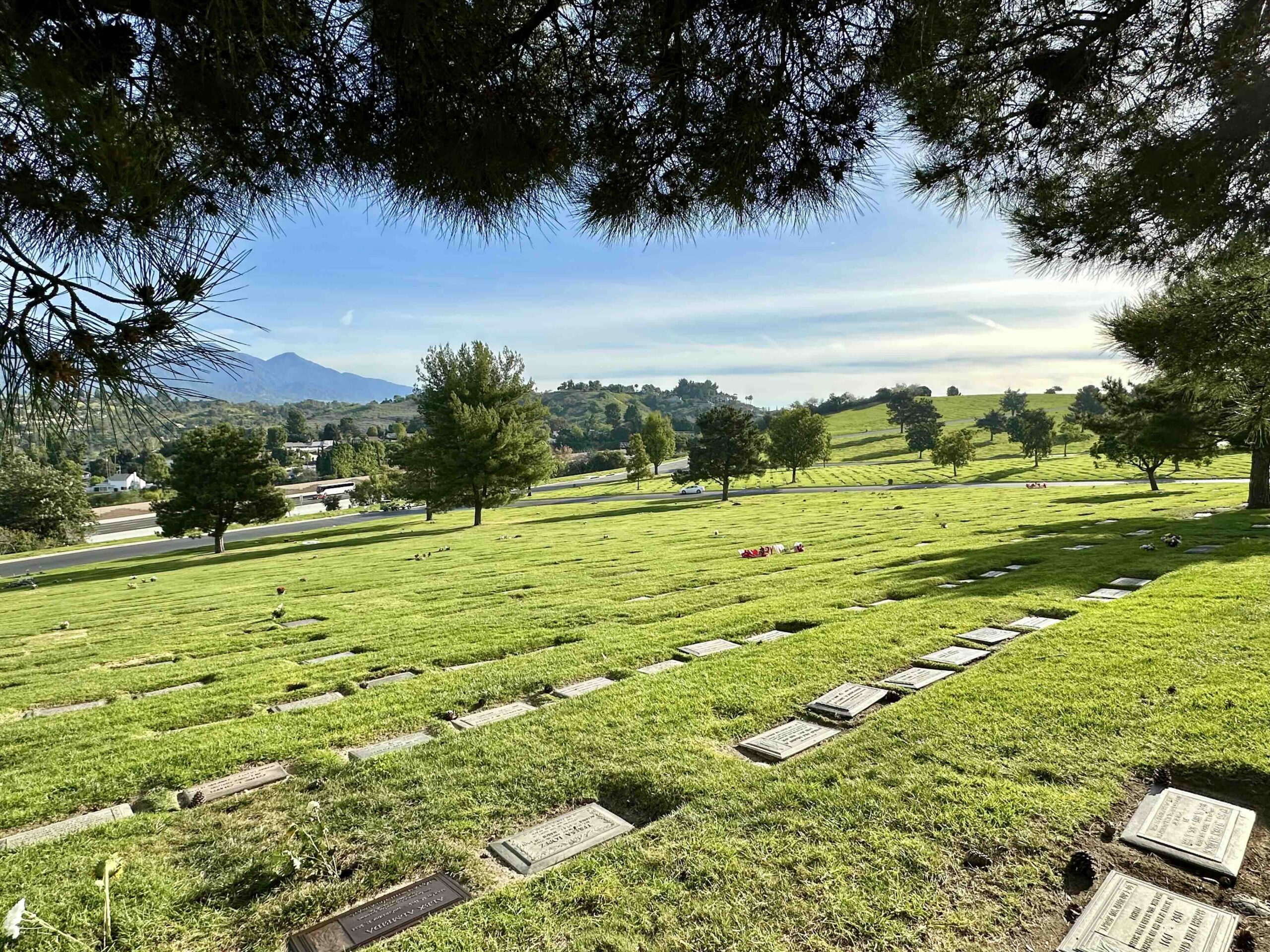 Pair of grave spaces in Inspiration