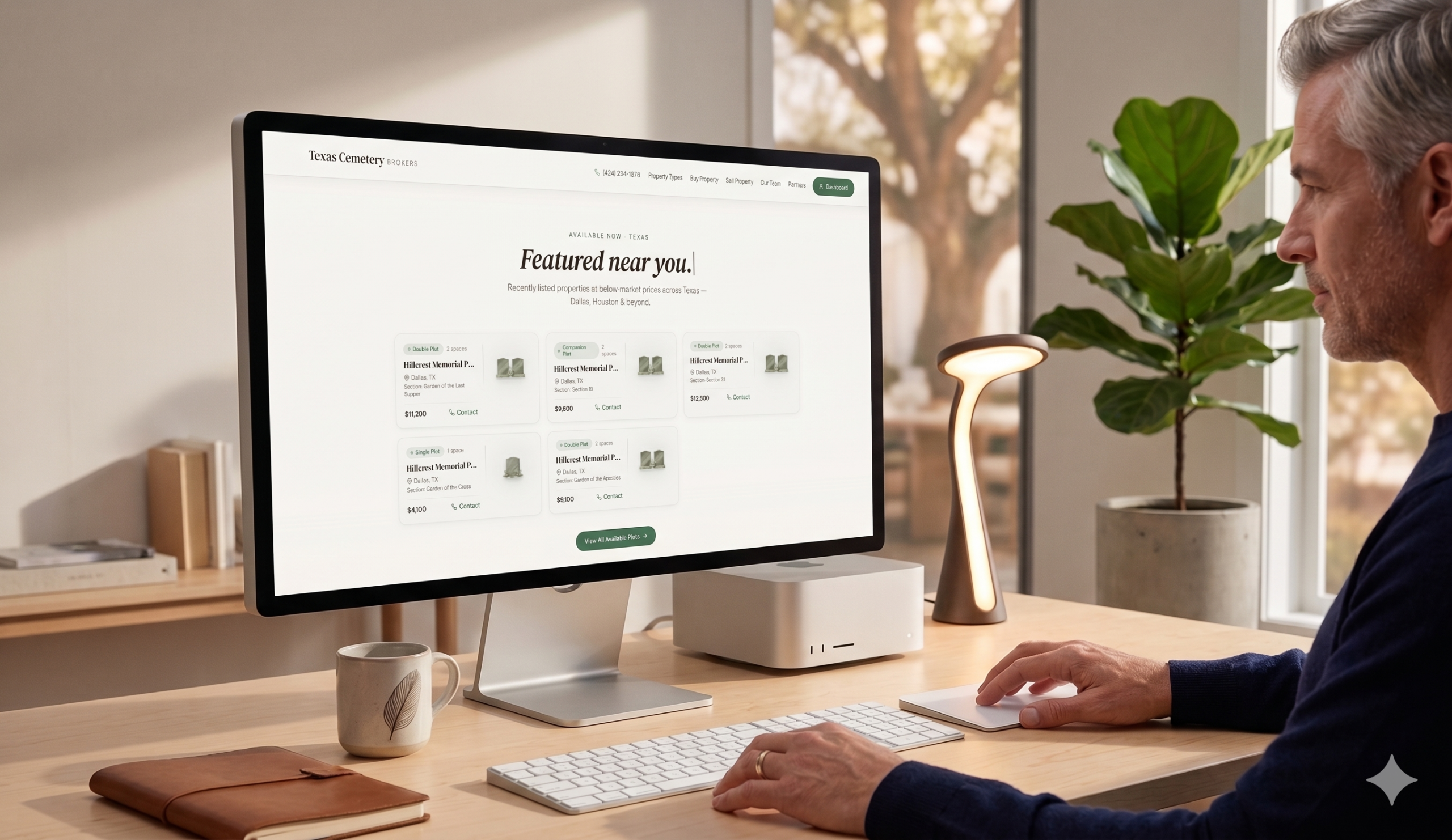 Texas Cemetery Brokers Workflow